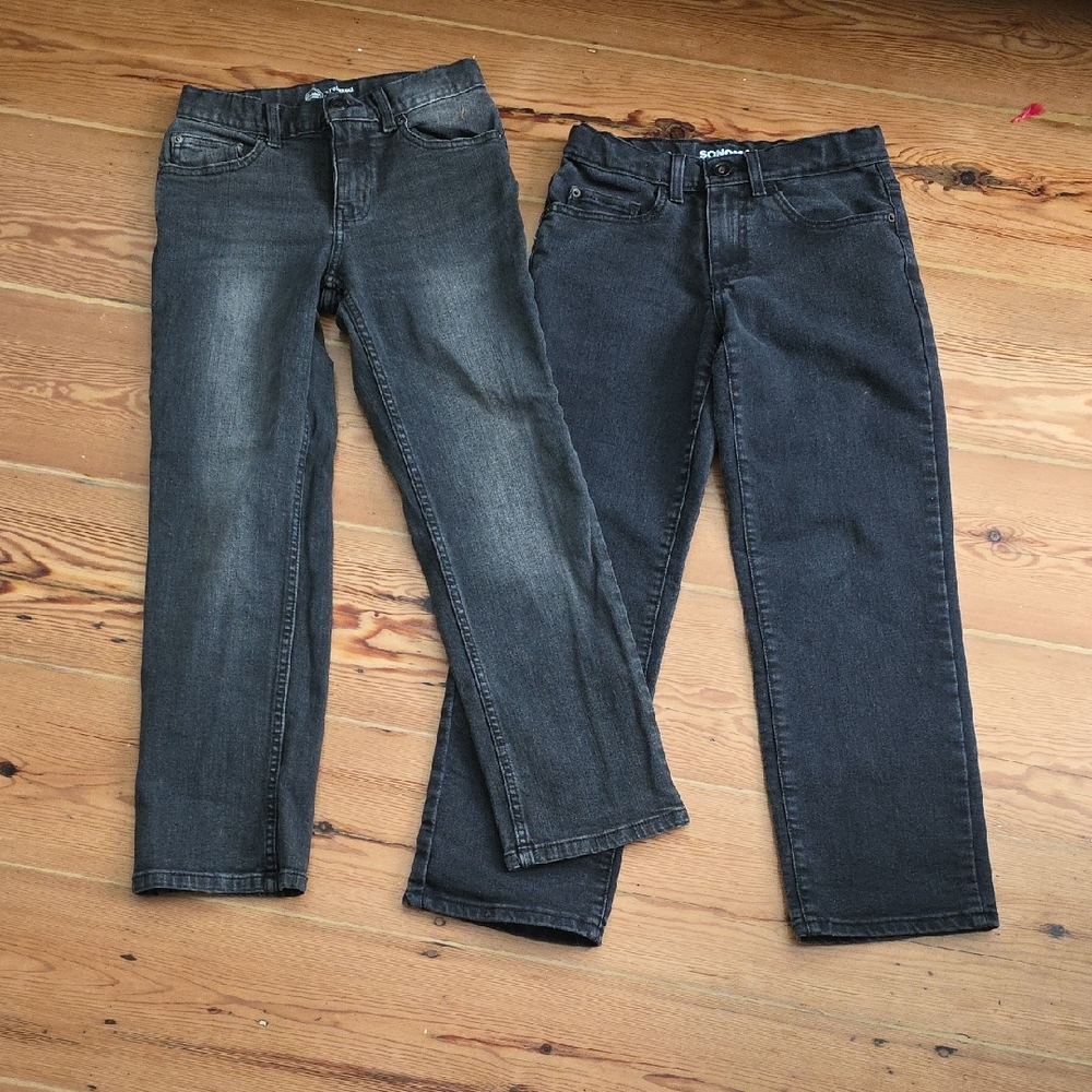 Sonoma Women's Dark Gray Straight Leg Jeans